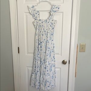 Hill House Blue and White Nap Dress